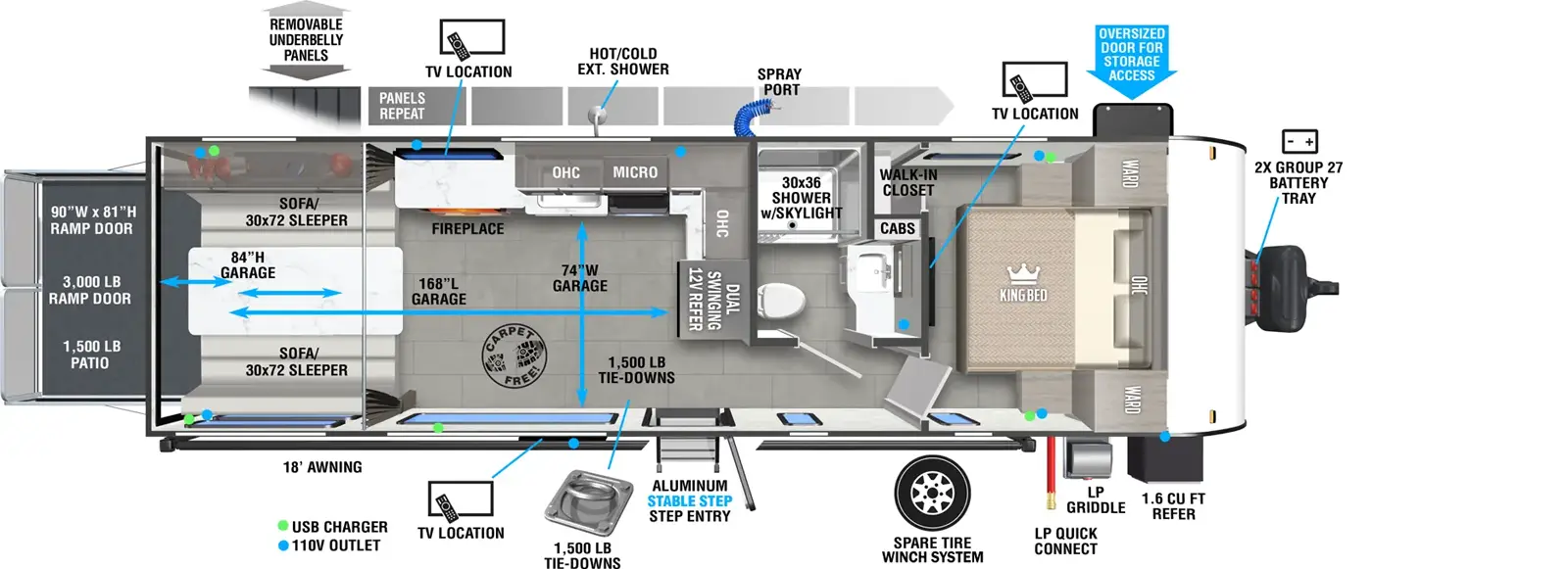 270RTK Floorplan Image